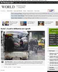 Syria’s Assad is defiant in rare speech: Washington Post